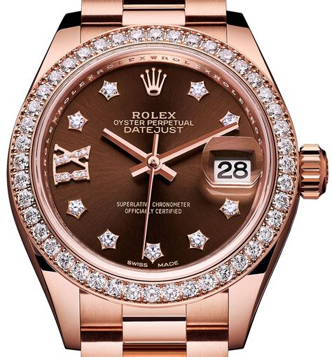 rolex datejust 28mm rose gold roman|rolex datejust 28 diamond bezel.